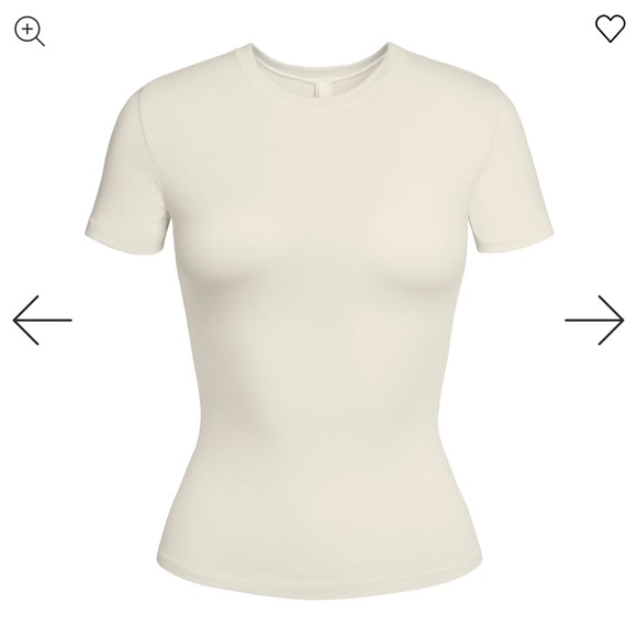 Skims Cotton Jersey T-Shirt - Picture 3 of 5
